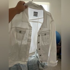 White Old Navy Jean Jacket -  BNWT!
